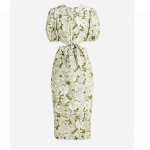 Cutout dress in Liberty® Linear Floral fabric size 4